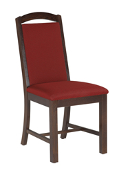 Mission Chair w/Upholstered Seat & Back
